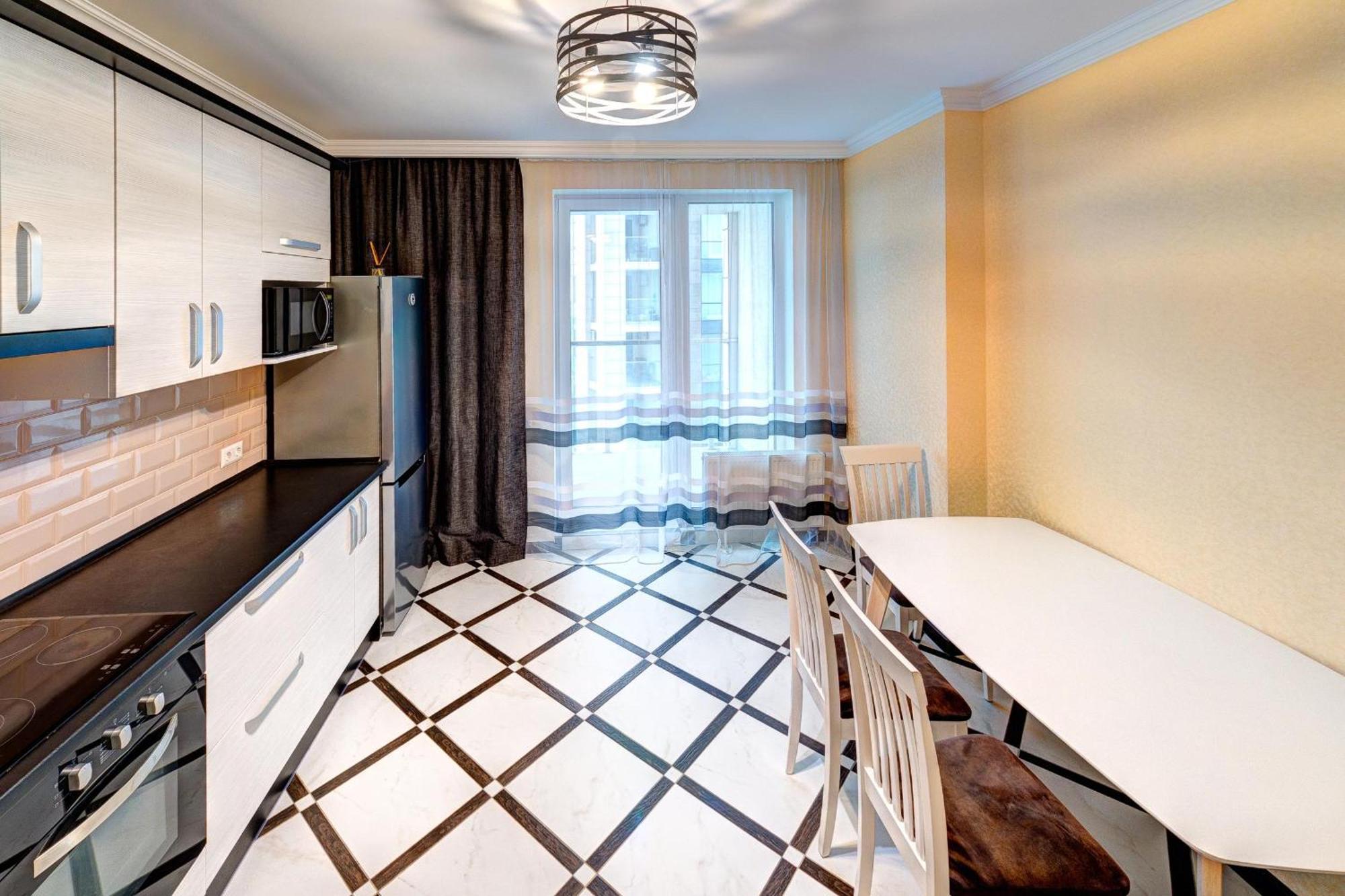 Apartment Voskresenska 18 , Парковые Озера Kiev Habitación foto