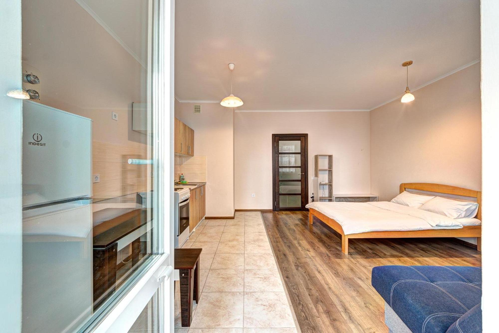 Apartment Voskresenska 18 , Парковые Озера Kiev Habitación foto