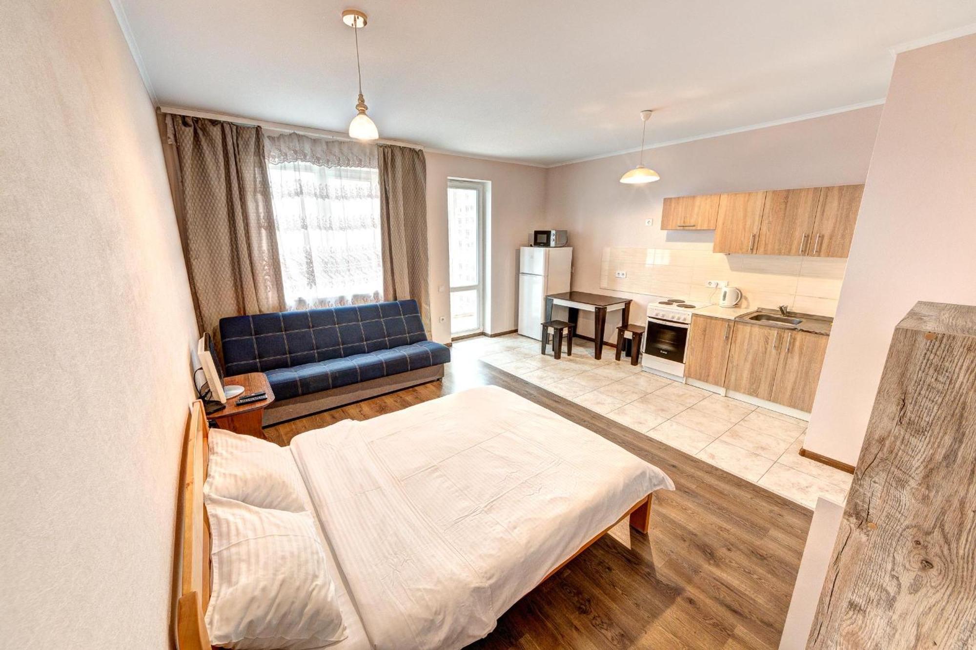 Apartment Voskresenska 18 , Парковые Озера Kiev Habitación foto
