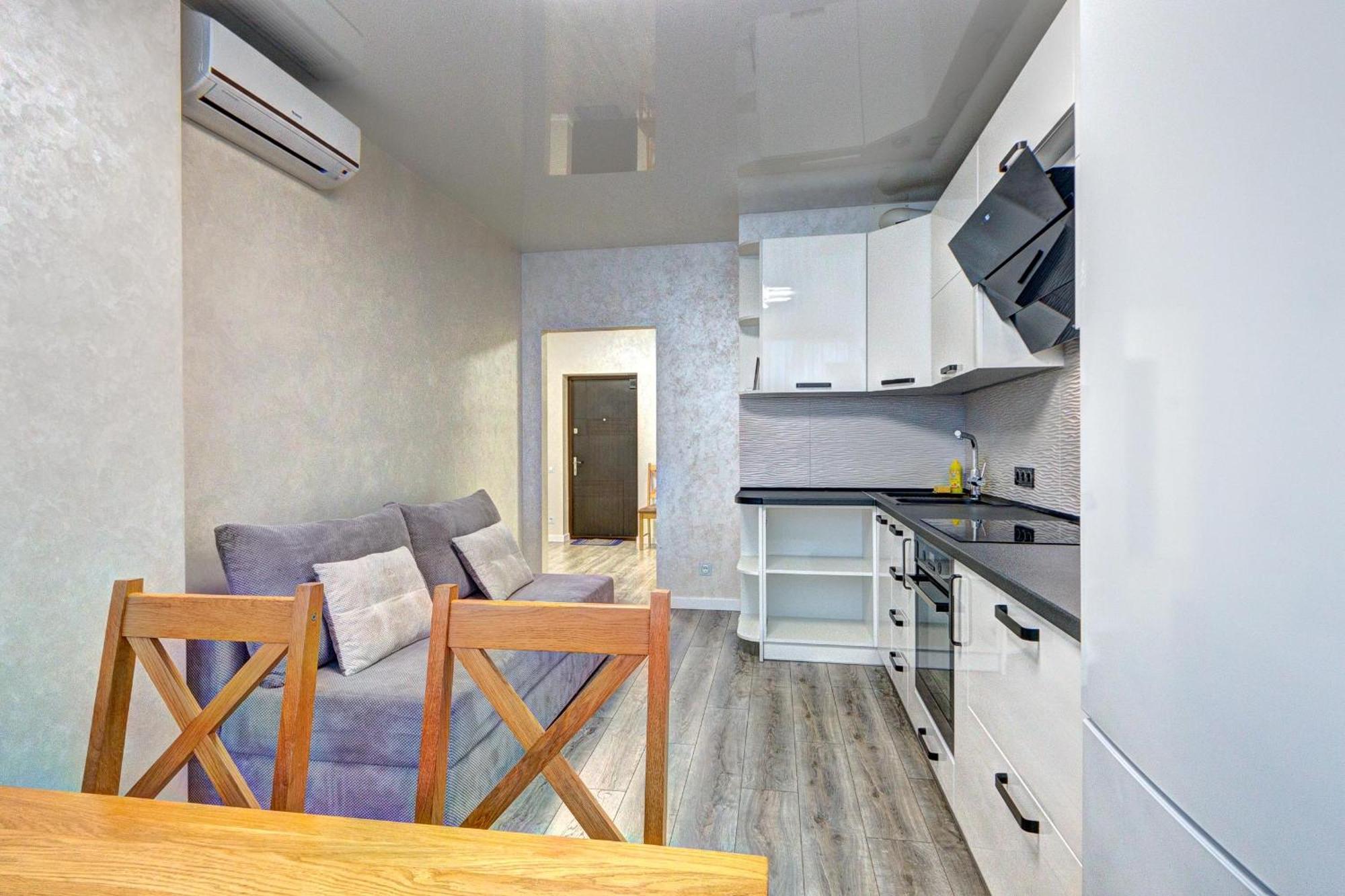 Apartment Voskresenska 18 , Парковые Озера Kiev Habitación foto